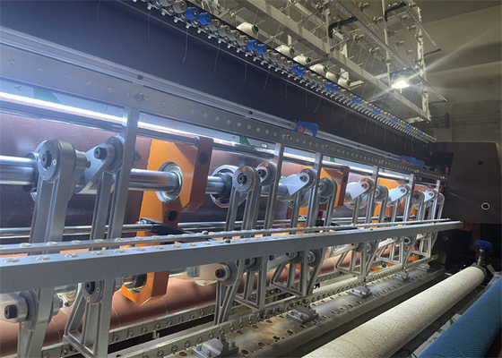 Máquina para cubrir colchones de costura de cadena de agujas múltiples industriales de 1500 rpm