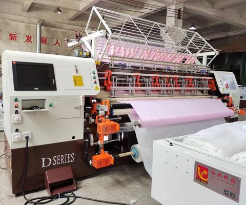máquina que acolcha de la aguja multi de los 320cm Industiral con el motor servo