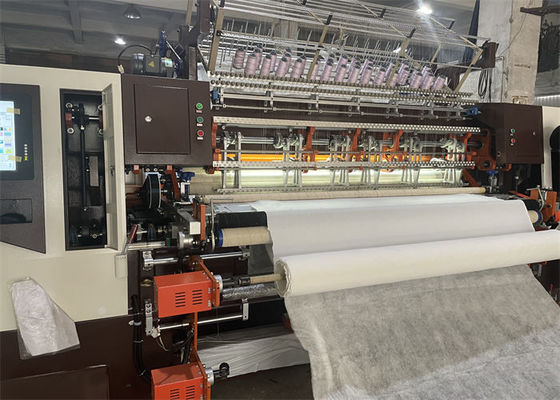 Máquina informática industrial de colchas de 165 cm de ancho con capacidad de colchas de 360 grados