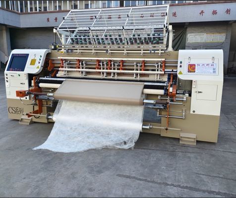 La aguja 3 obstruye la máquina que acolcha automatizada industrial de la lanzadera