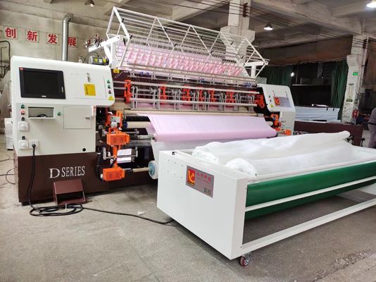 96" máquina que acolcha de la lanzadera multi de la aguja de Industial para el edredón