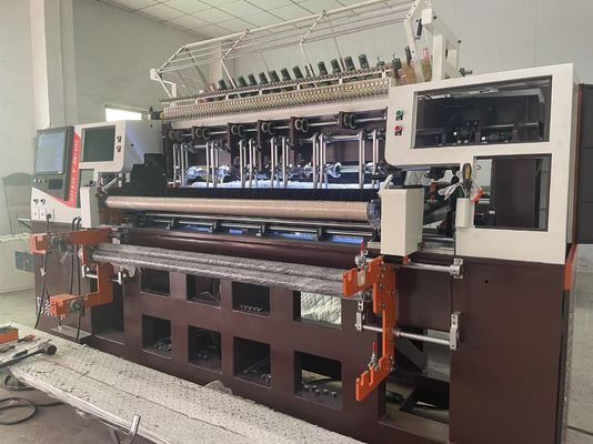 1400RPM 1,7m Máquina de cubrir con aguja múltiple de gancho giratorio computarizado