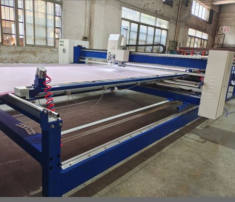 3000 RPM Máquina continua de confección de colchas de aguja única con cabeza de máquina Durkopp para colchas