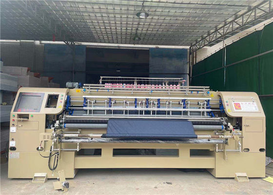 82 pulgadas del punto de cadeneta de máquina que acolcha de la lanzadera para los pijamas con el sistema automático