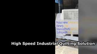 Máquina que acolcha computarizada industrial de alta velocidad
